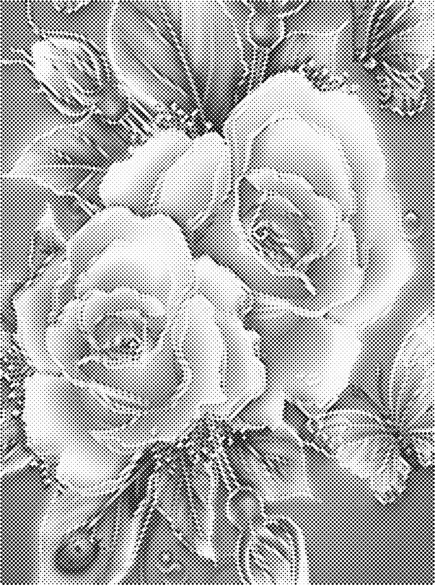 DOT Painting - Bloemen - stippelschilderij