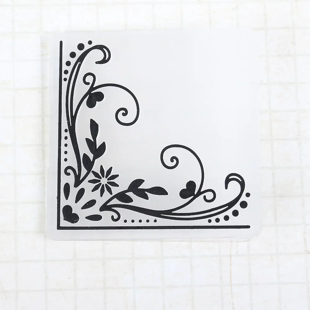 Embossing folder ster patroon voor scrapbooking en kaarten 14,8×10,4 cm