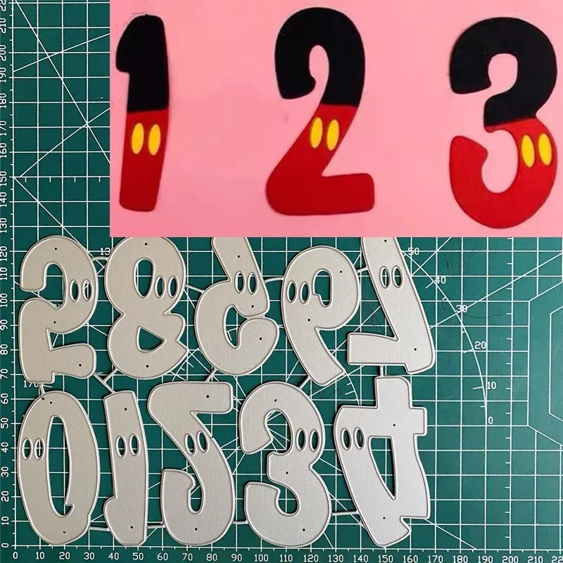 Metalen snijmal Bloem Letter voor scrapbooking en kaarten