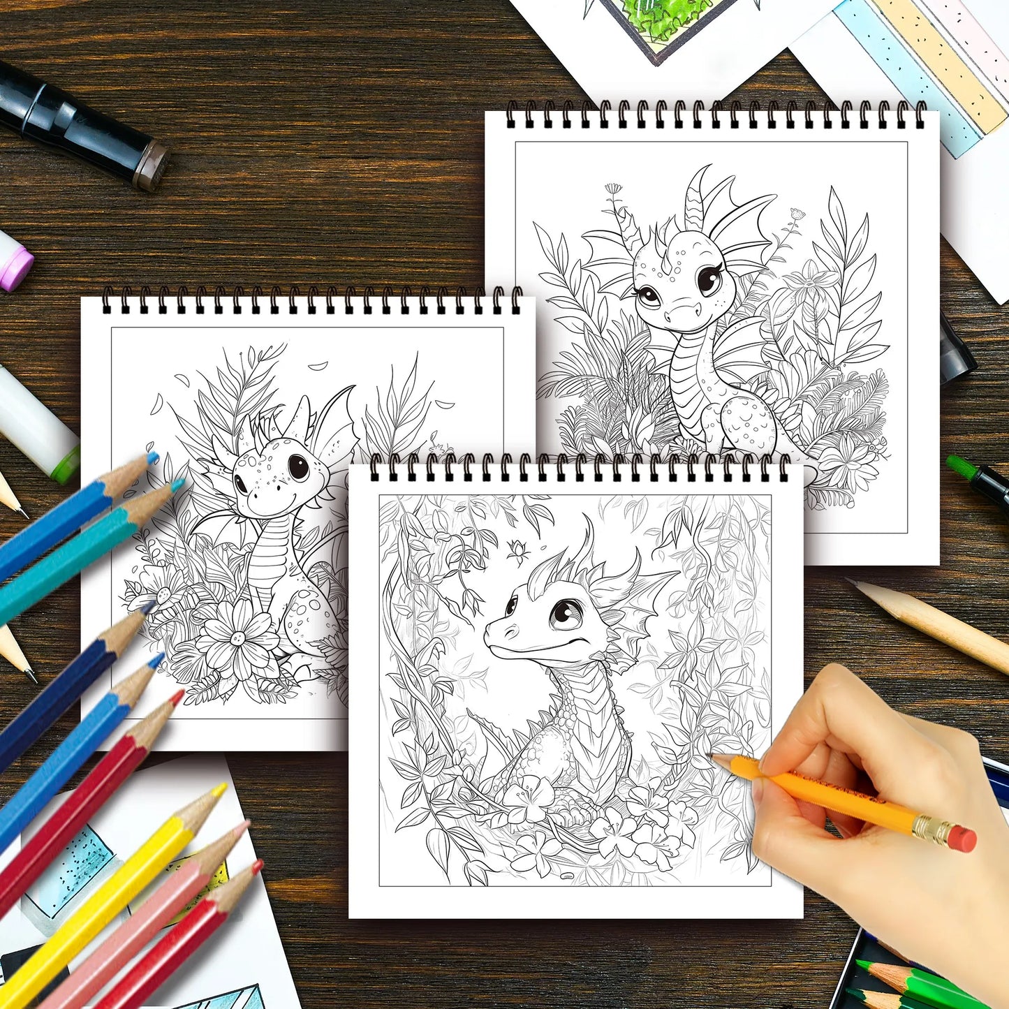 Kleurboek voor volwassenen en tieners – Ontspanning en Creativiteit met 30 Pagina’s Dikke Kwaliteit