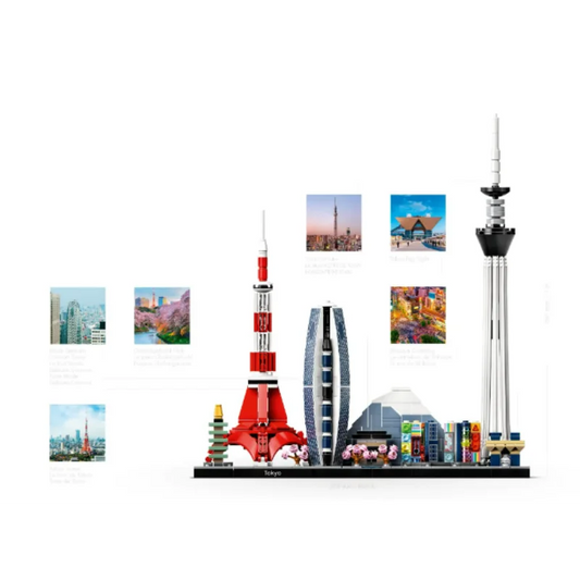 Bouwpakket Urban Architectuur – Creatief Modelbouw Speelplezier - Tokyo