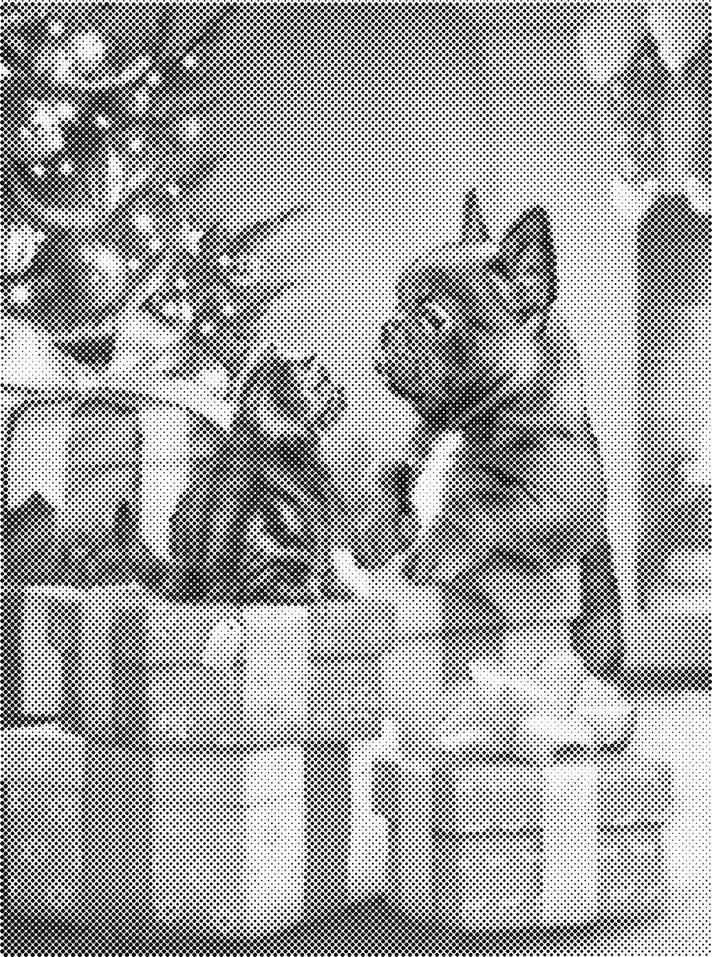 DOT Painting Cartoon Kerst – Één Kleur Stippelkunst