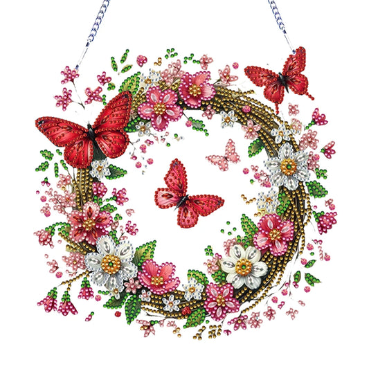 Diamond Painting Hangend ornament Acryl Dieren voor Raam en Tuin - BN56