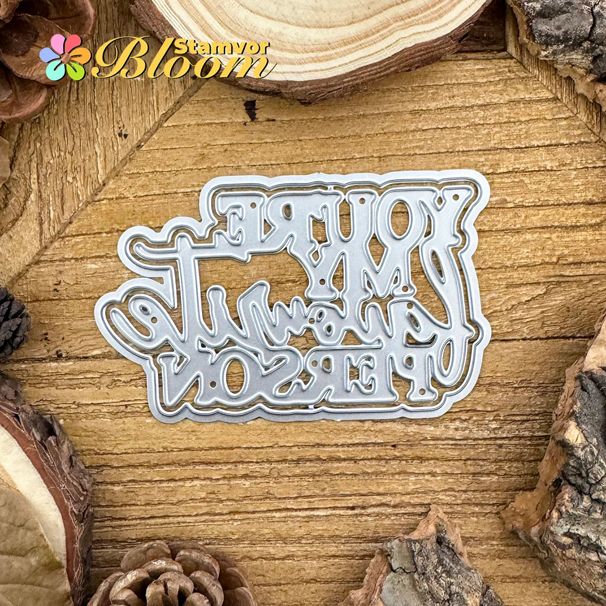Metalen snijmal voor Kaarten maken en Scrapbook YOU'RE MY FAVORITE