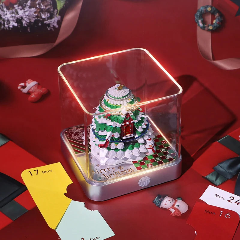 3D Papier Sculptuur Notitieblok / Scheurkalender Decoratie voor Feestdagen en Cadeaus