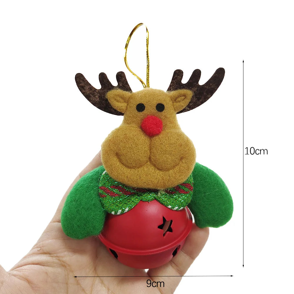 Kerstbel pop hanger – sfeervolle kerstboomversiering met bel