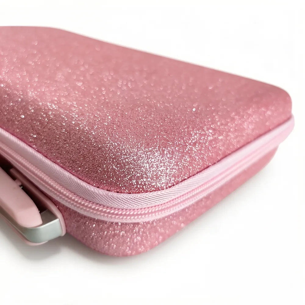 Diamond Painting Opbergkoffer met 54 Opbergpotjes Roze Organizer