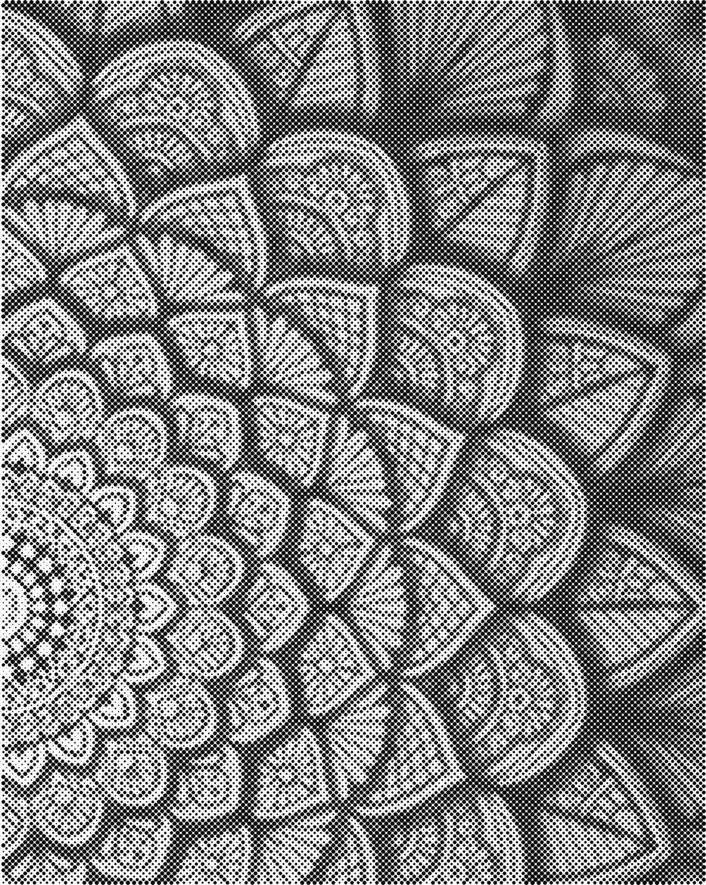 DOT Painting 40x50cm - Bloemen en Planten in Één Kleur