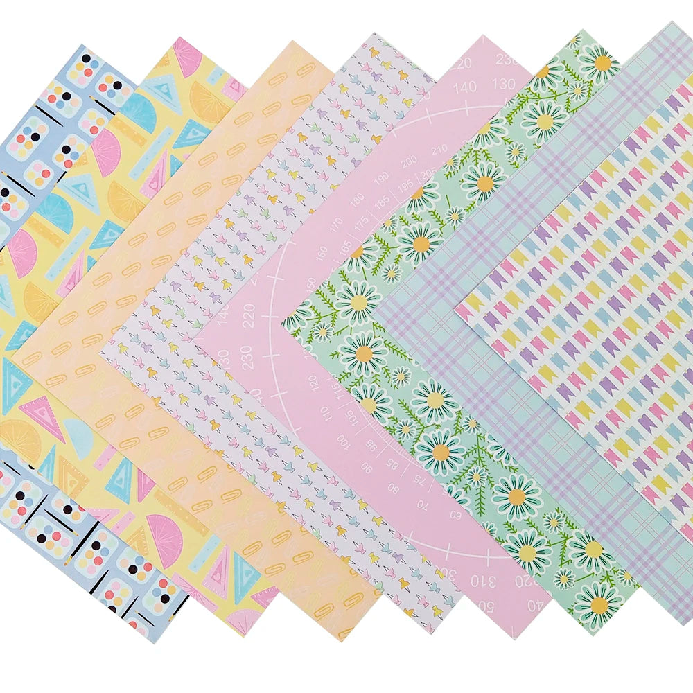 Scrapbook Papier 20 Vellen - 20 Designs - 203x203mm