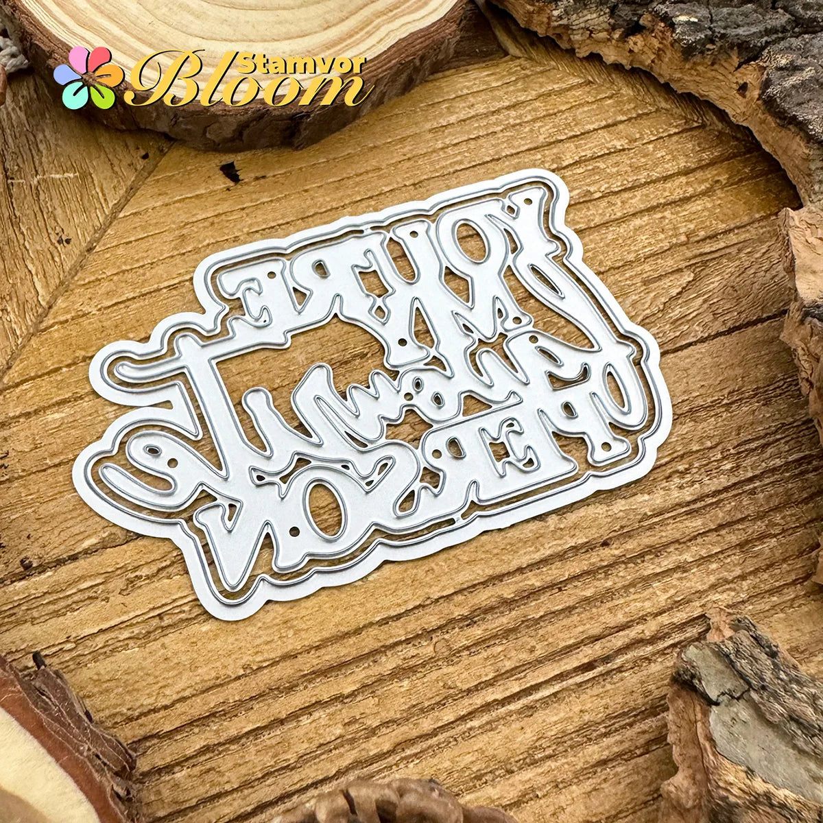 Metalen snijmal voor Kaarten maken en Scrapbook YOU'RE MY FAVORITE