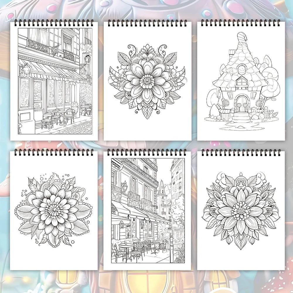 Kleurboek voor volwassenen – 30 unieke patronen ter ontspanning