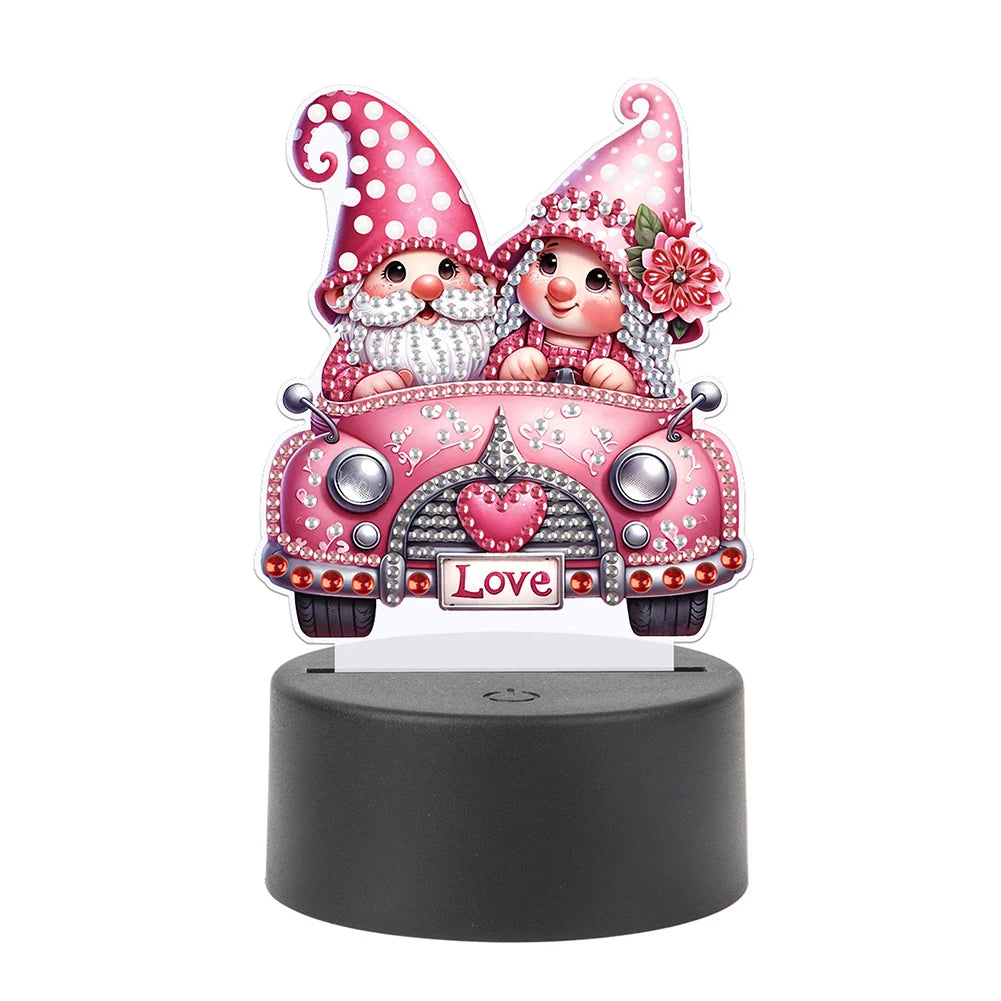 Diamond Painting Lamp Dubbelzijdige LED Nachtlamp van Acryl