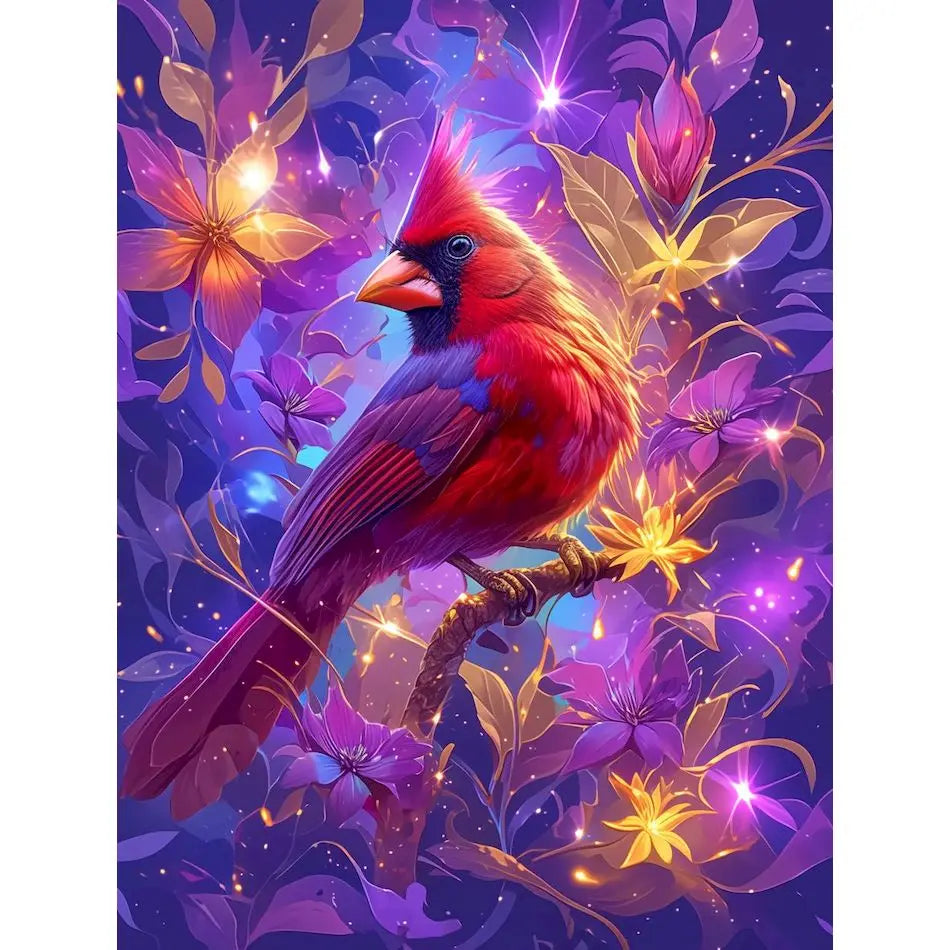 Diamond Painting Dieren - Kleurrijke Wanddecoratie - Vogels DZDP82941