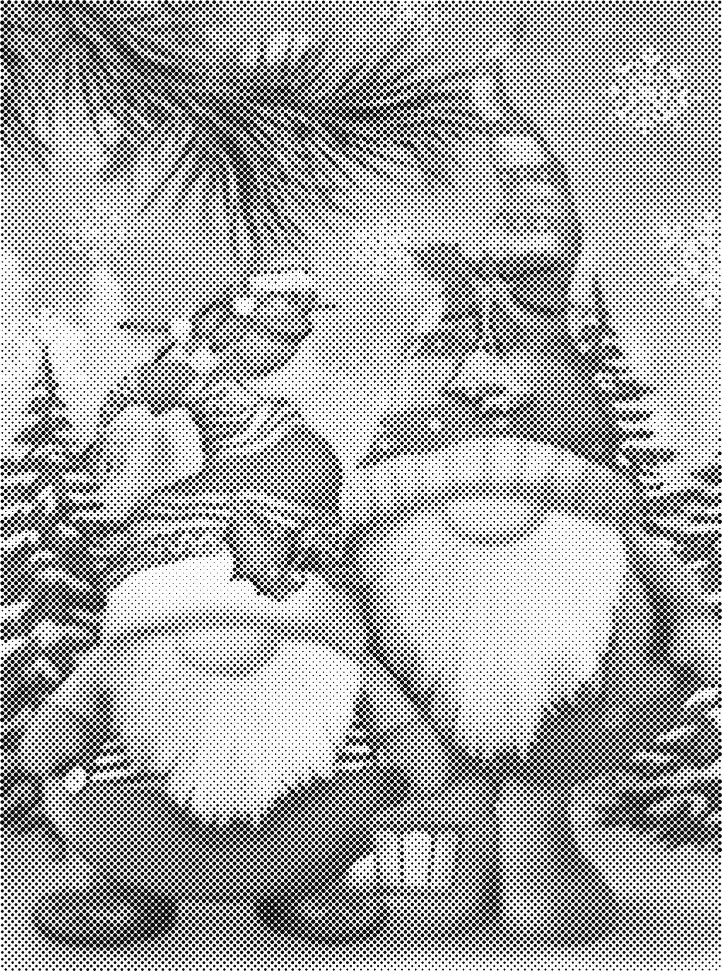 DOT Painting Cartoon Kerst – Één Kleur Stippelkunst