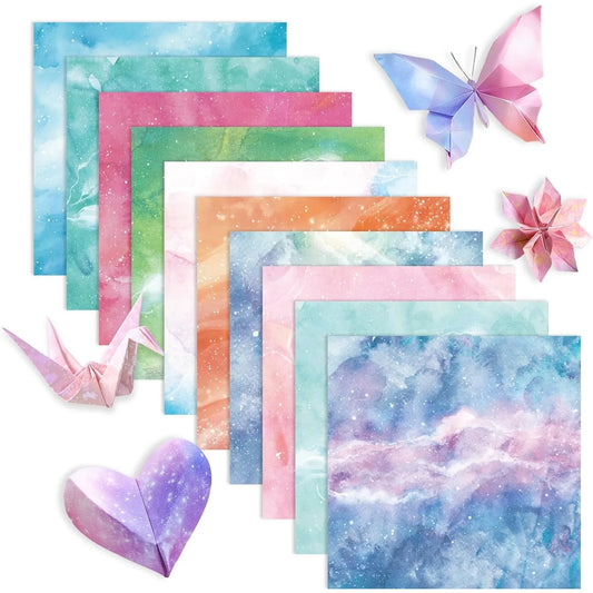 Papier voor kaarten maken en scrapbook – Dubbelzijdig origami papier