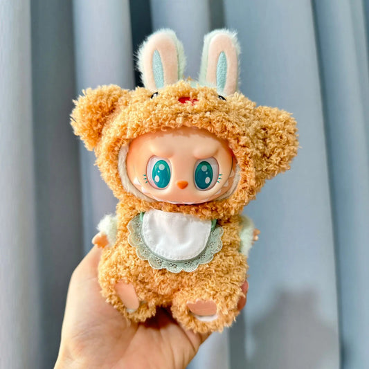 Kleding voor Labubu poppen – Outfit set voor 15/17 cm knuffelpoppen
