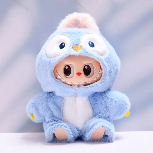 Kleding voor Labubu poppen – Outfit set voor 15/17 cm knuffelpoppen