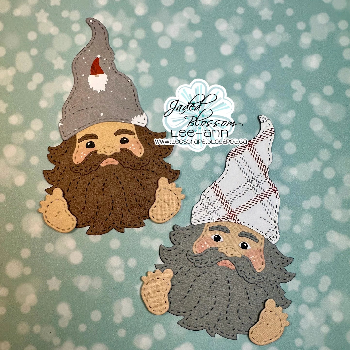 JB Collections Gnome add on snijmallen set - Baard voor Gnome