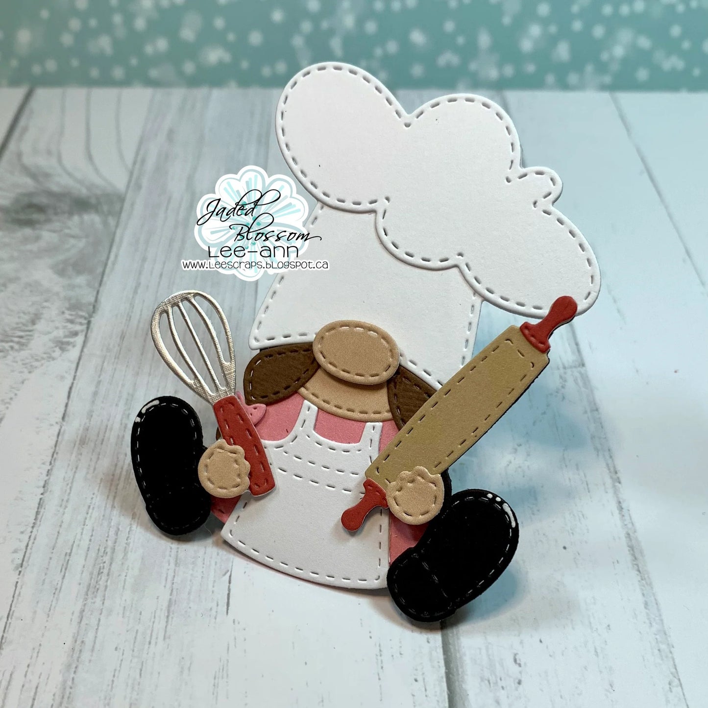 JB Collections Gnome add on snijmallen set voor creatieve kaarten en tafereeltjes - Bakken