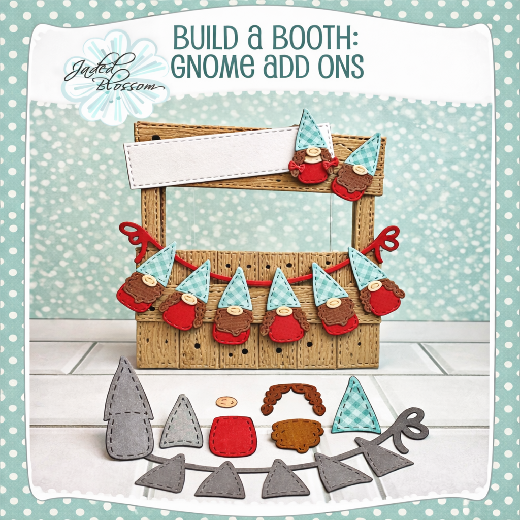 JB Collections Gnome add on snijmallen set – uitbreiding voor Build a Booth